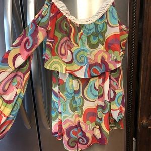 Judith March Off the Shoulder Dress. Size Medium!